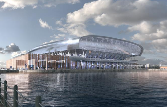 Everton football stadium